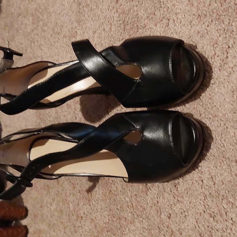 Black heels